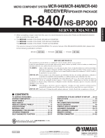 Yamaha NSBP-300-Service-Manual